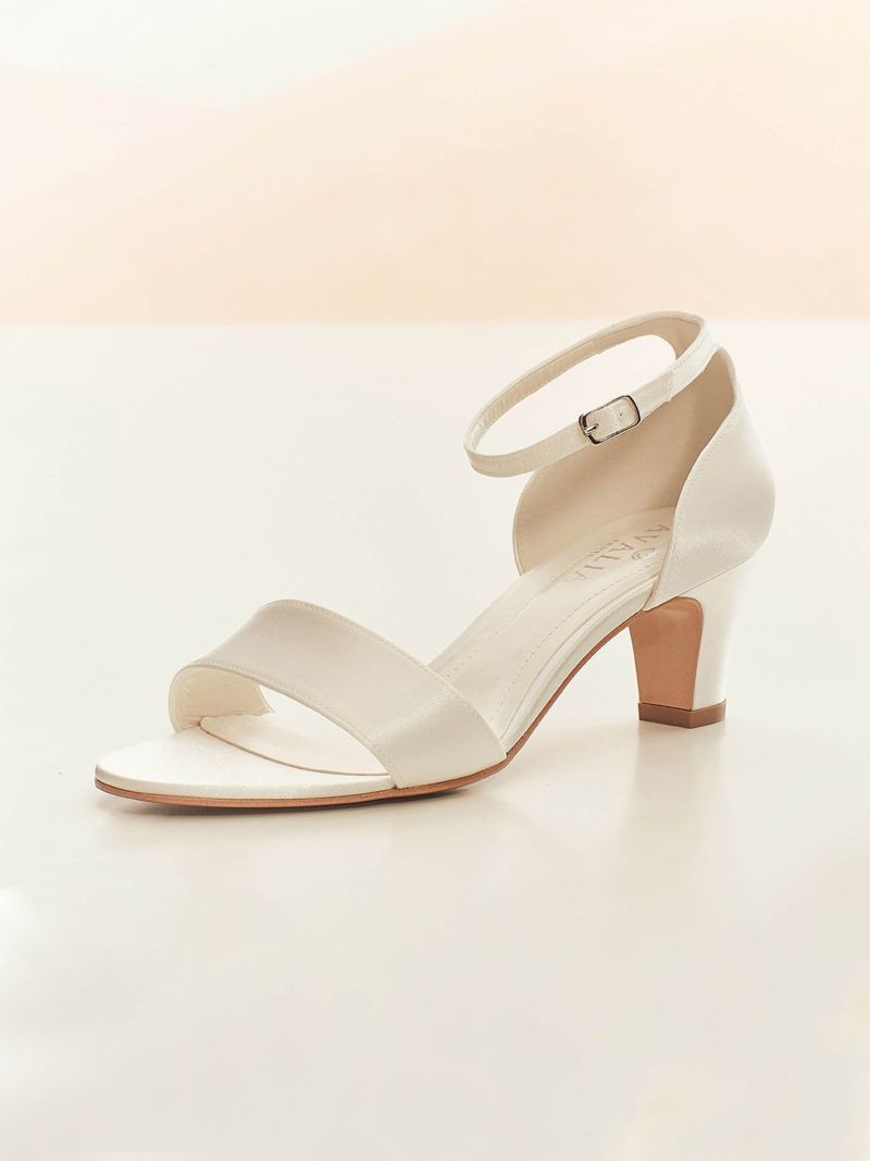 Avalia - Capri Heeled Sandal - Satin