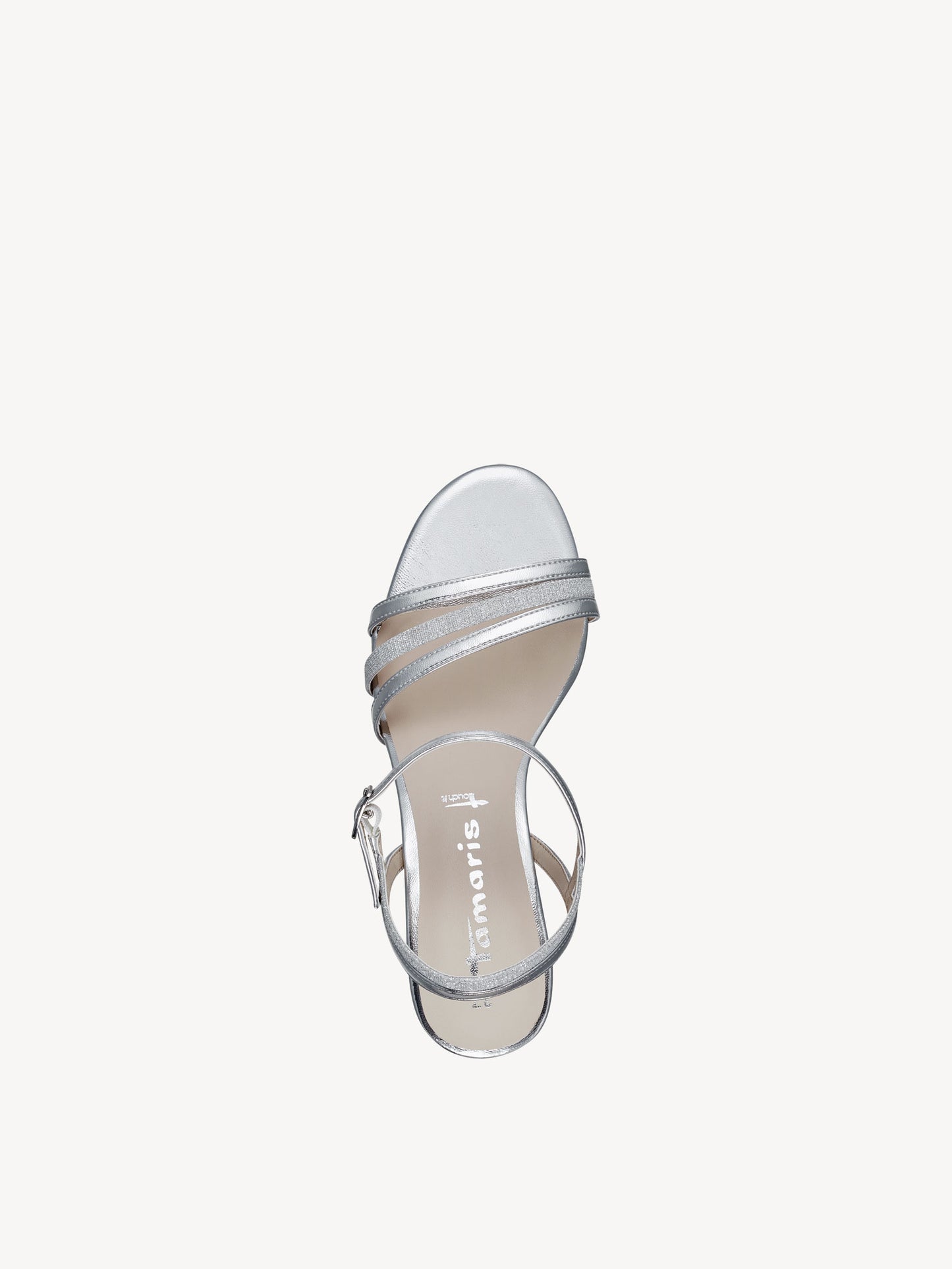 Tamaris -  28029 Heeled Sandal - Silver