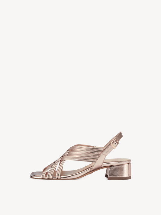 Tamaris - 28248 Sandal - Powder Metal