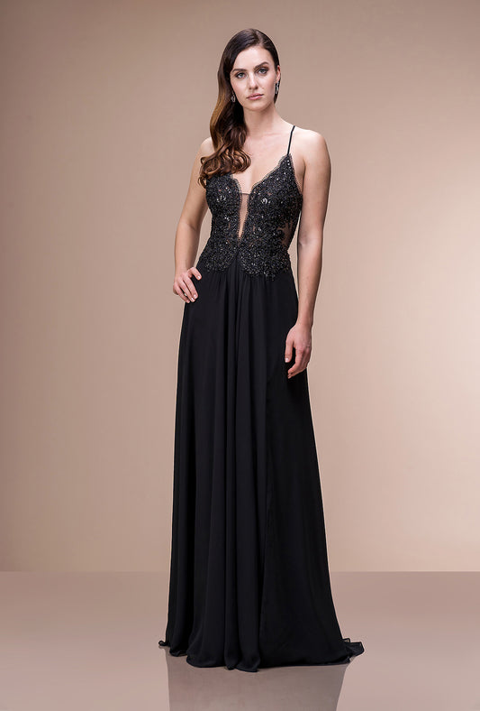 Christian Koehlert dress with open back 0498