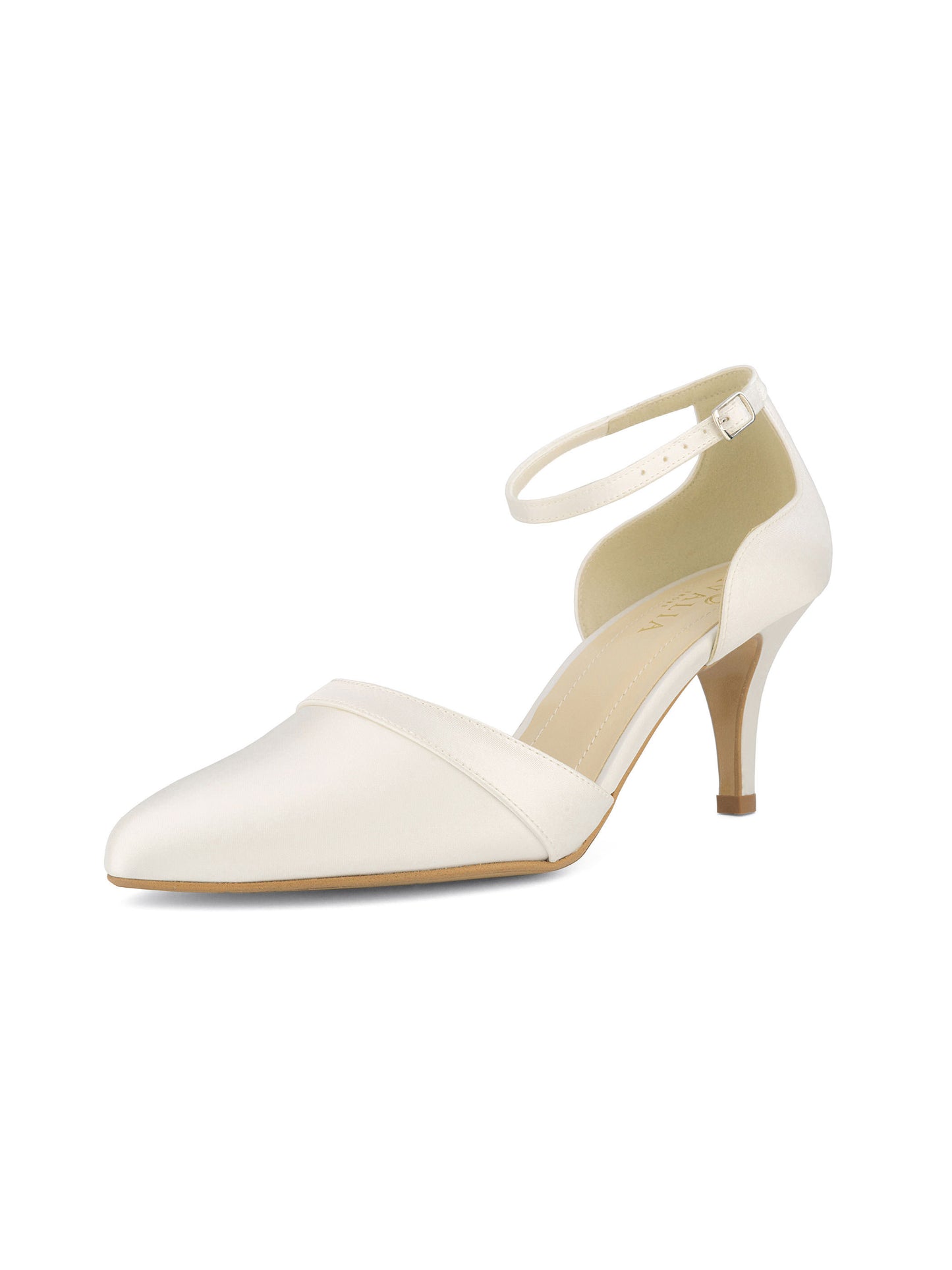 Avalia - Mira Heeled Sandal - White