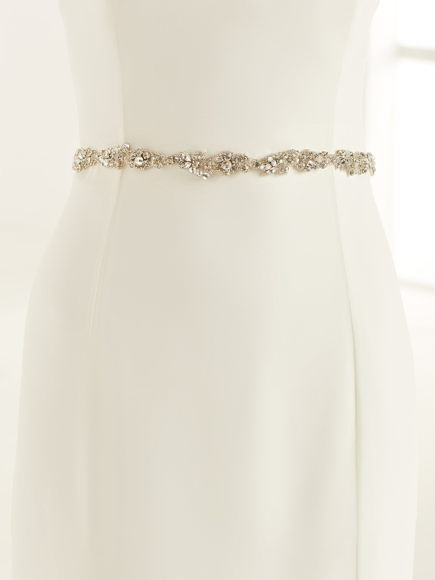 Bridal belt with stone PA71