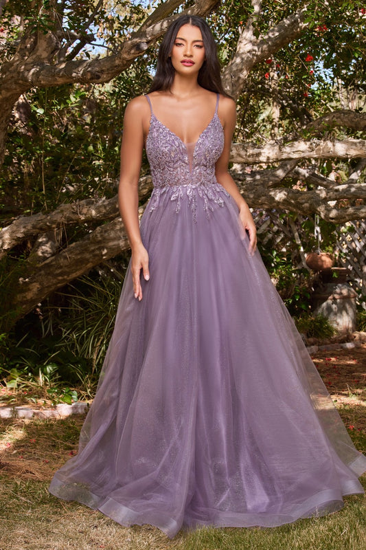 La Divine CD0154 gala dress with glitter